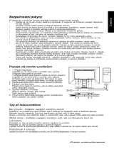 Acer G195HQL Stručná príručka spustenia
