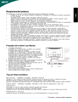 Acer H274HL Stručná príručka spustenia