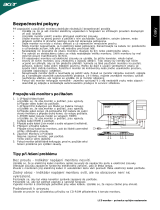 Acer GN245HQ Stručná príručka spustenia