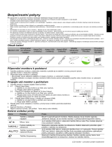 Acer V245HL Stručná príručka spustenia
