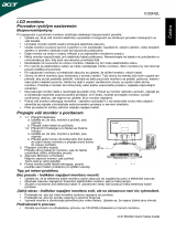 Acer X193HQV Stručná príručka spustenia