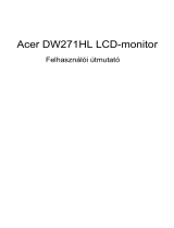 Acer DW271HL Používateľská príručka