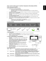 Acer V243HQL Stručná príručka spustenia