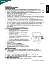Acer G243HQ Stručná príručka spustenia