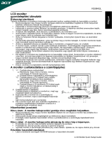 Acer X193HQL Stručná príručka spustenia