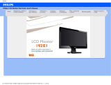 Philips 192E1SB/00 Používateľská príručka