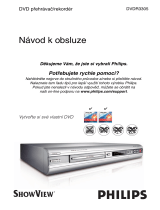 Philips DVDR3305/02 Používateľská príručka