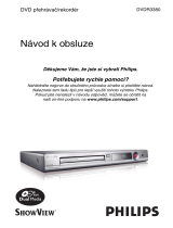 Philips DVDR3380/58 Používateľská príručka