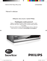 Philips DVDR3440H/58 Používateľská príručka