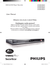 Philips DVDR3460H/58 Používateľská príručka