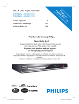 Philips DVDR3595H/58 Používateľská príručka