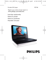Philips PET740/12 Používateľská príručka