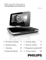 Philips PET744/12 Používateľská príručka