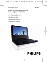 Philips PET940/12 Používateľská príručka