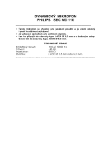 Philips SBCMD110/00 Používateľská príručka
