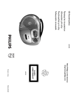 Philips AZ1053/12 Používateľská príručka