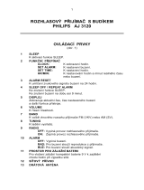 Philips AJ3120/00 Používateľská príručka