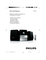 Philips MCM204/12 Používateľská príručka