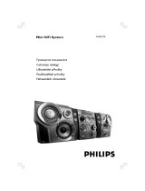 Philips FWM779/22 Používateľská príručka