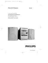 Philips MC160/22 Používateľská príručka