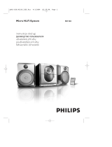 Philips MC150/22 Používateľská príručka