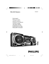 Philips FWM377/12 Používateľská príručka