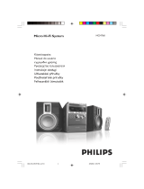 Philips MCM760/12 Používateľská príručka