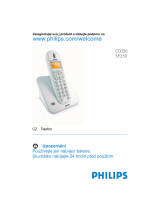 Philips CD2502S/53 Používateľská príručka
