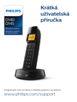 Philips D1402B/53 Dôležitá informácia