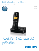 Philips D2051B/53 Používateľská príručka