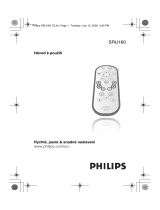 Philips SRU160/10 Používateľská príručka