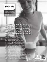 Philips EP5334/10 Používateľská príručka