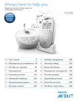 Philips Avent DECT Baby Monitor Používateľská príručka