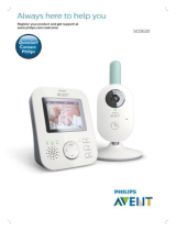 Avent Philips Avent baby monitort 620_AV6200 Užívateľská príručka