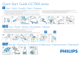 Philips GC7230/02 Stručná príručka spustenia