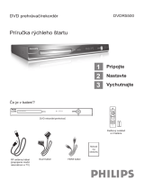 Philips DVDR5500/58 Stručná príručka spustenia