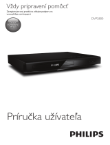 Philips DVP2800/12 Používateľská príručka