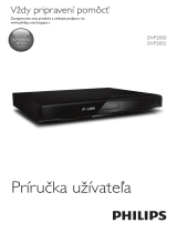 Philips DVP2852/58 Používateľská príručka