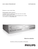 Philips DVP3350V/02 Používateľská príručka