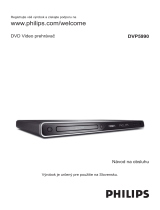 Philips DVP5990/12 Používateľská príručka