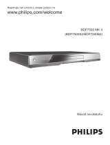 Philips BDP7500B2/12 Používateľská príručka