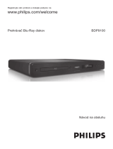 Philips BDP9100/12 Používateľská príručka