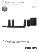 Philips CSS5530G/12 Používateľská príručka