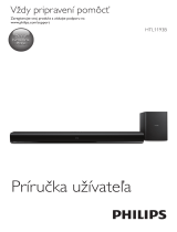 Philips HTL1193B/98 Používateľská príručka