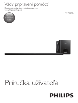 Philips HTL7140B/12 Používateľská príručka