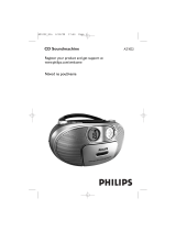 Philips AZ1022/12 Používateľská príručka