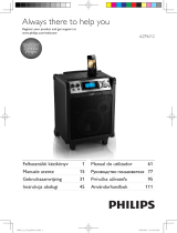 Philips AZP6/12 Používateľská príručka