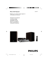 Philips MCM177/12 Používateľská príručka