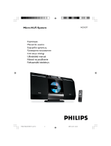 Philips MCM277/12 Používateľská príručka