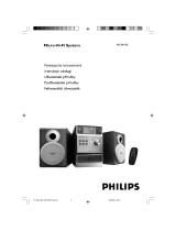 Philips MCM190/22 Používateľská príručka